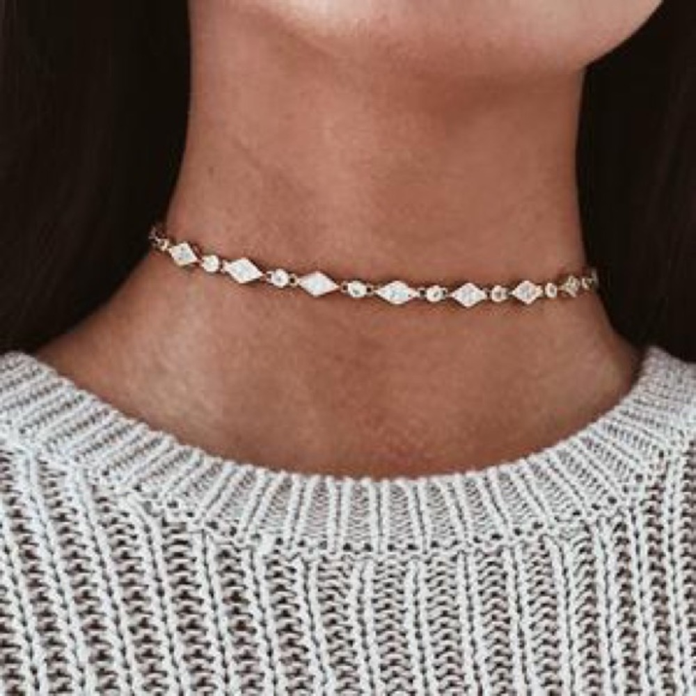 Dainty Diamond choker